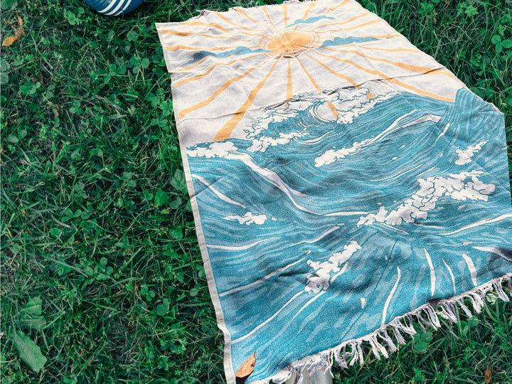 Sun and Sea Turkish Towel