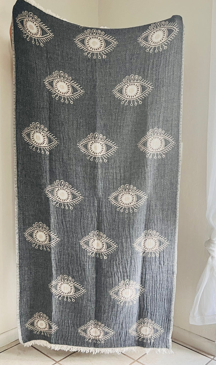 Eye Sand Resistant Turkish Beach Towel