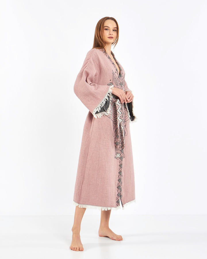 Pink Rose Elephant Robe