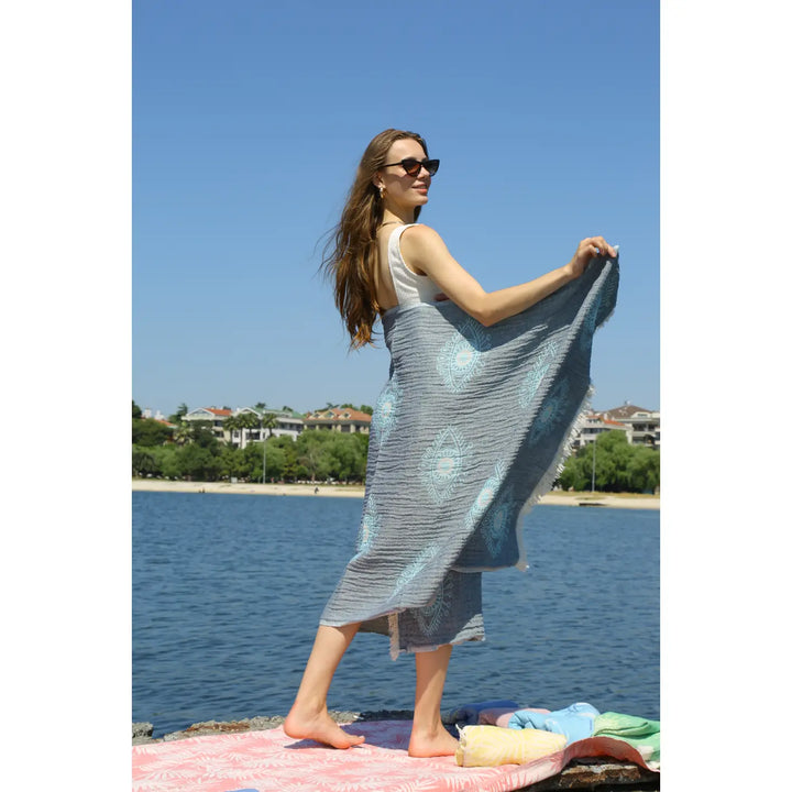 Eye Sand Resistant Turkish Beach Towel