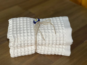 Waffle Hand Towel, Kitchen Towel, Dish Towel. Guest Towel